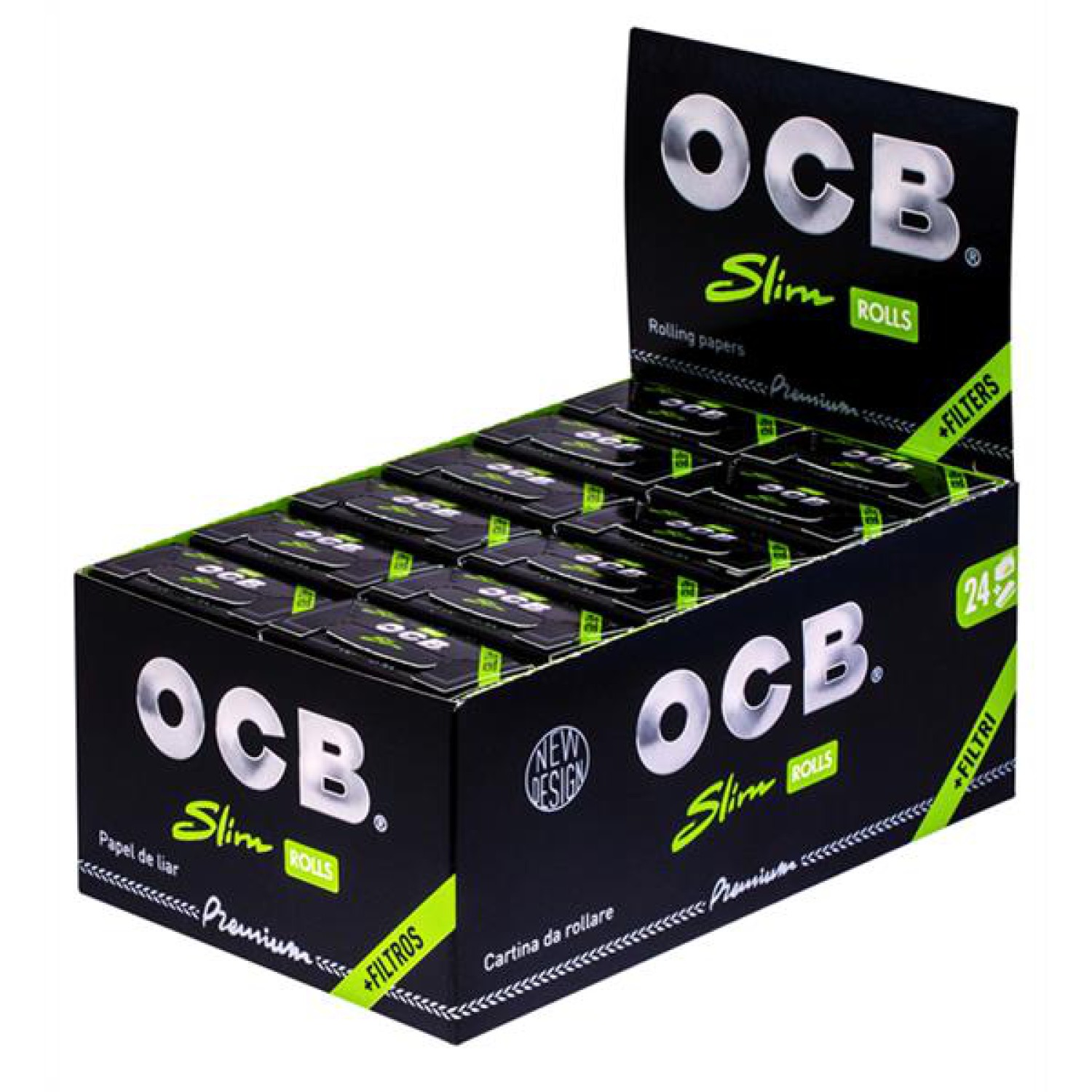 OCB Premium Slim Rolls + Filter