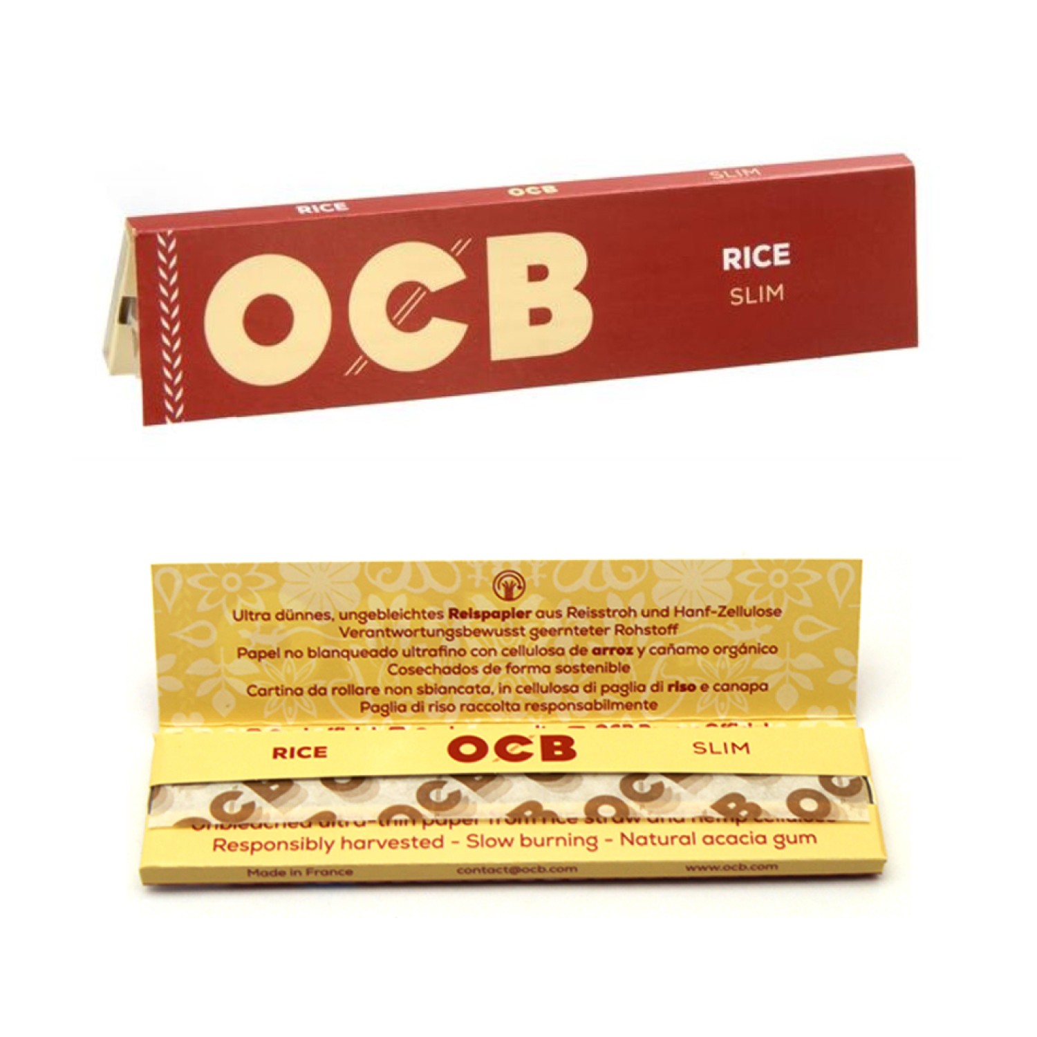 OCB Rice Slim 50er Box a 32 Blatt