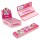 G-Rollz " Dr. Whiskerz " Lightly Dyed Pink 50 KS Slim Paper+Tip 24er Display