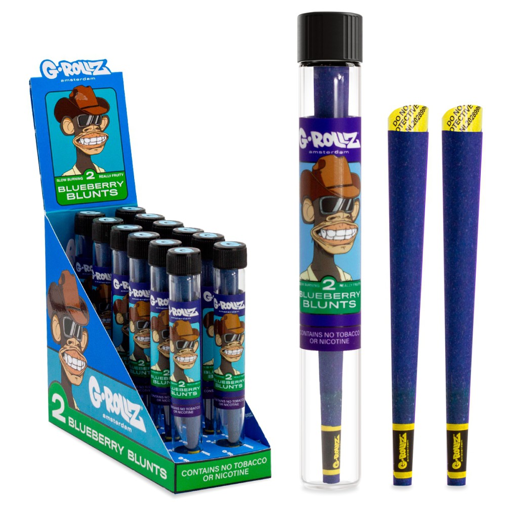 G-Rollz | Blue Ape Cones - 2x vorgerollte Cones (12er-Display, 24 Cones)