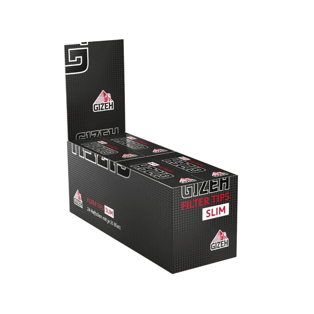 GIZEH Black Filtertips Slim