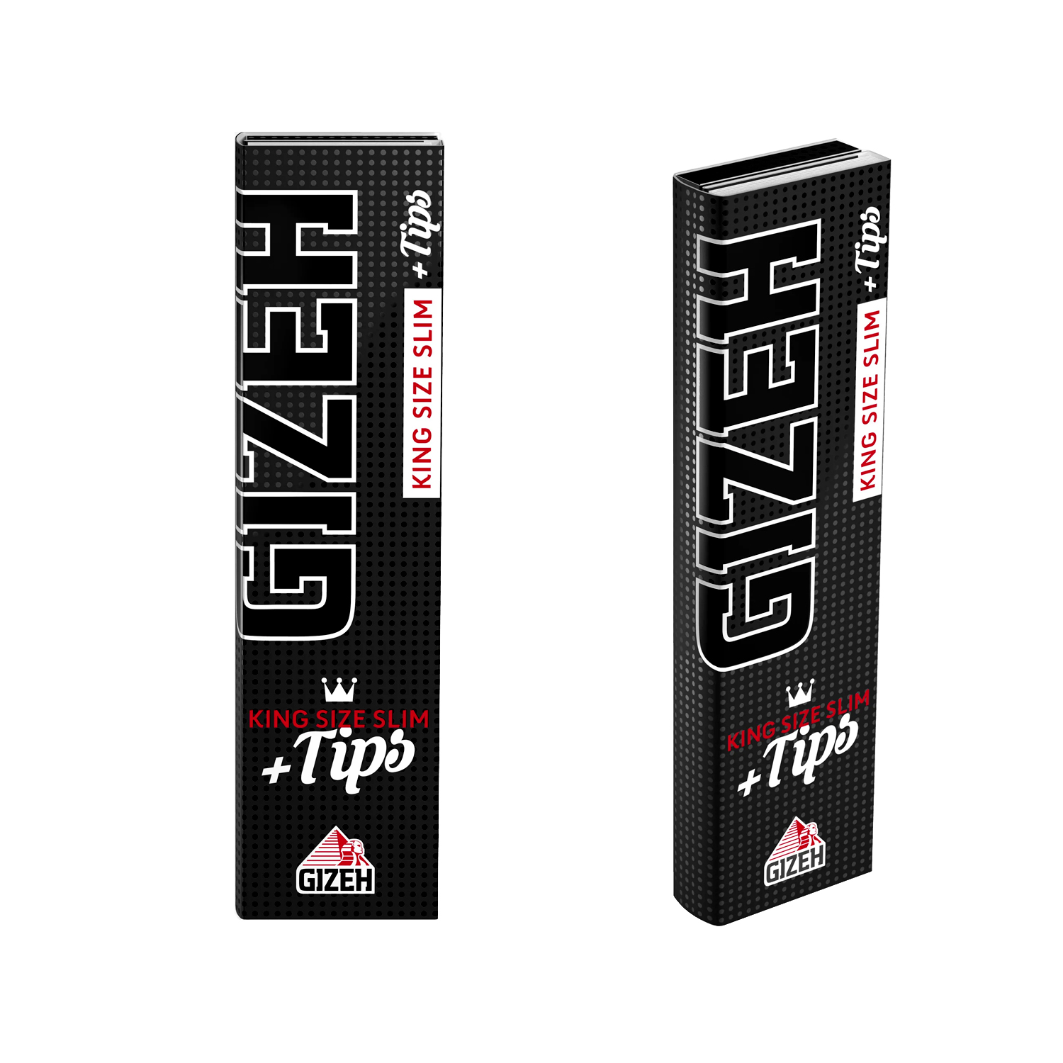 GIZEH Black KS Slim+ FilterTips 25er a34 Blättchen