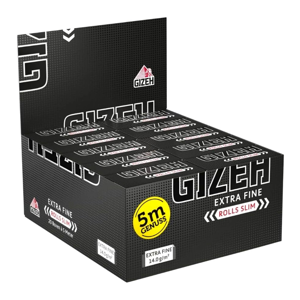 GIZEH Black Rolls Slim