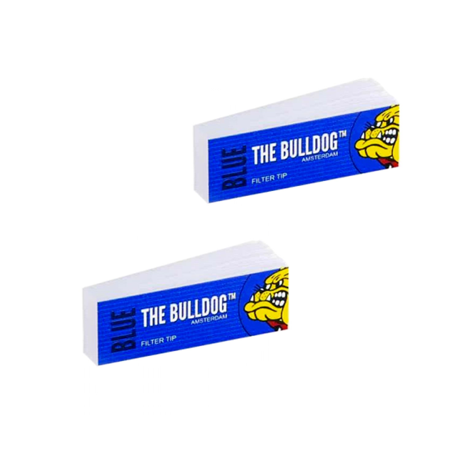 Bulldog FilterTips Blau 60x20mm, 50 Blatt 50er Box
