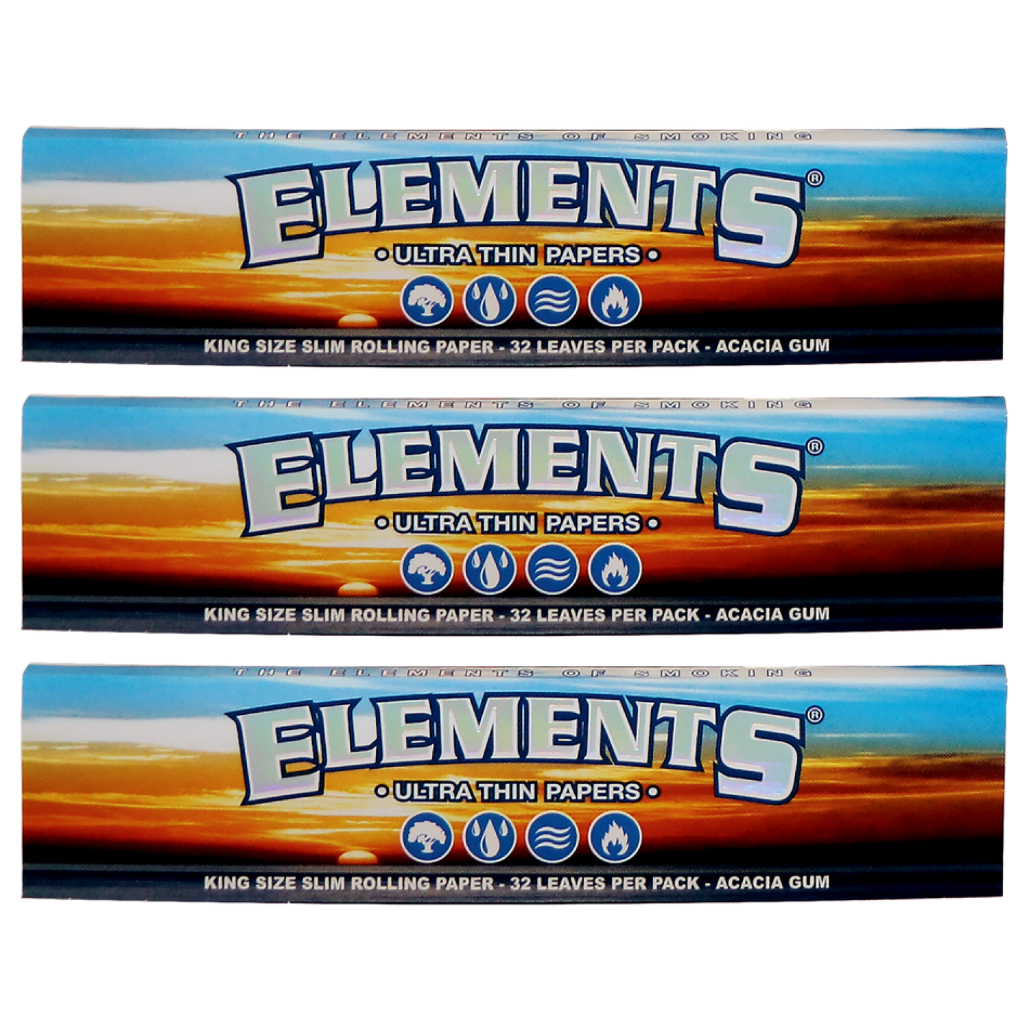 Elements Blättchen King Size Slim 50er Box á33