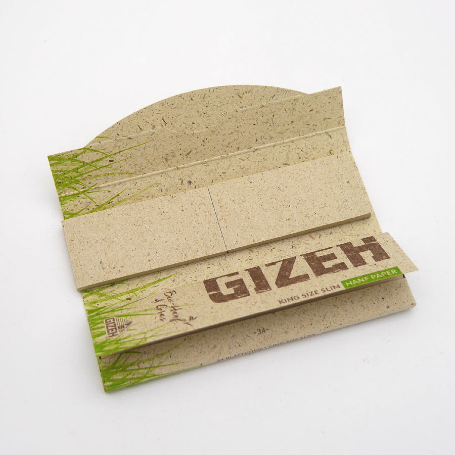 Gizeh Hanf+Gras King Size SLIM + Tips 24er Box