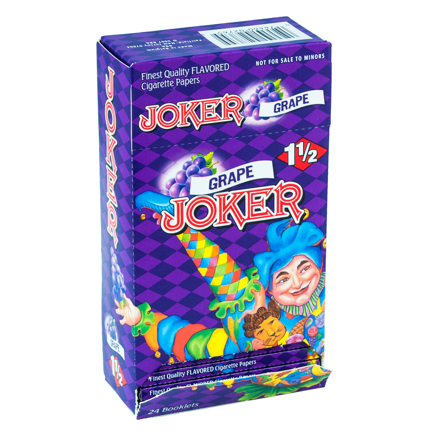 Joker Blättchen 1 1/4 " Grape " VE24 a'32 Blätter