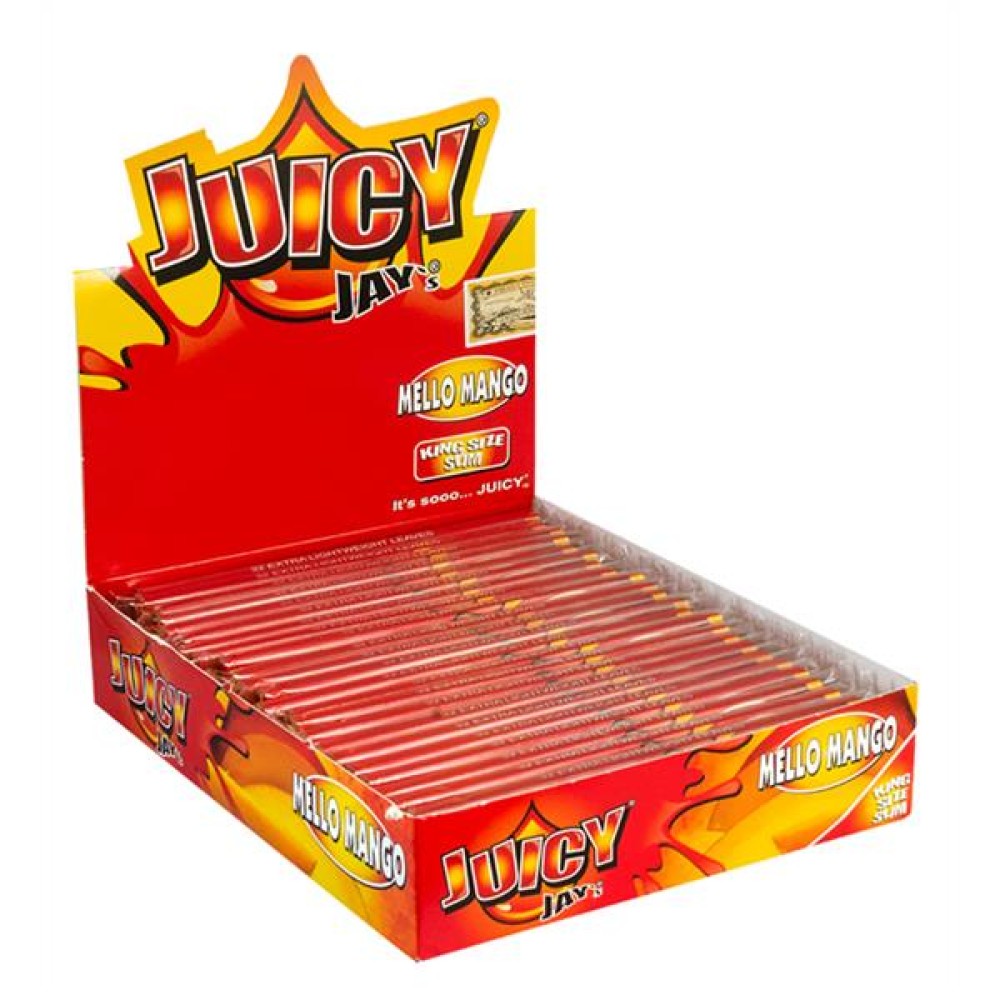 Juicy Jay’s King Size Slim Papier – Mello Mango