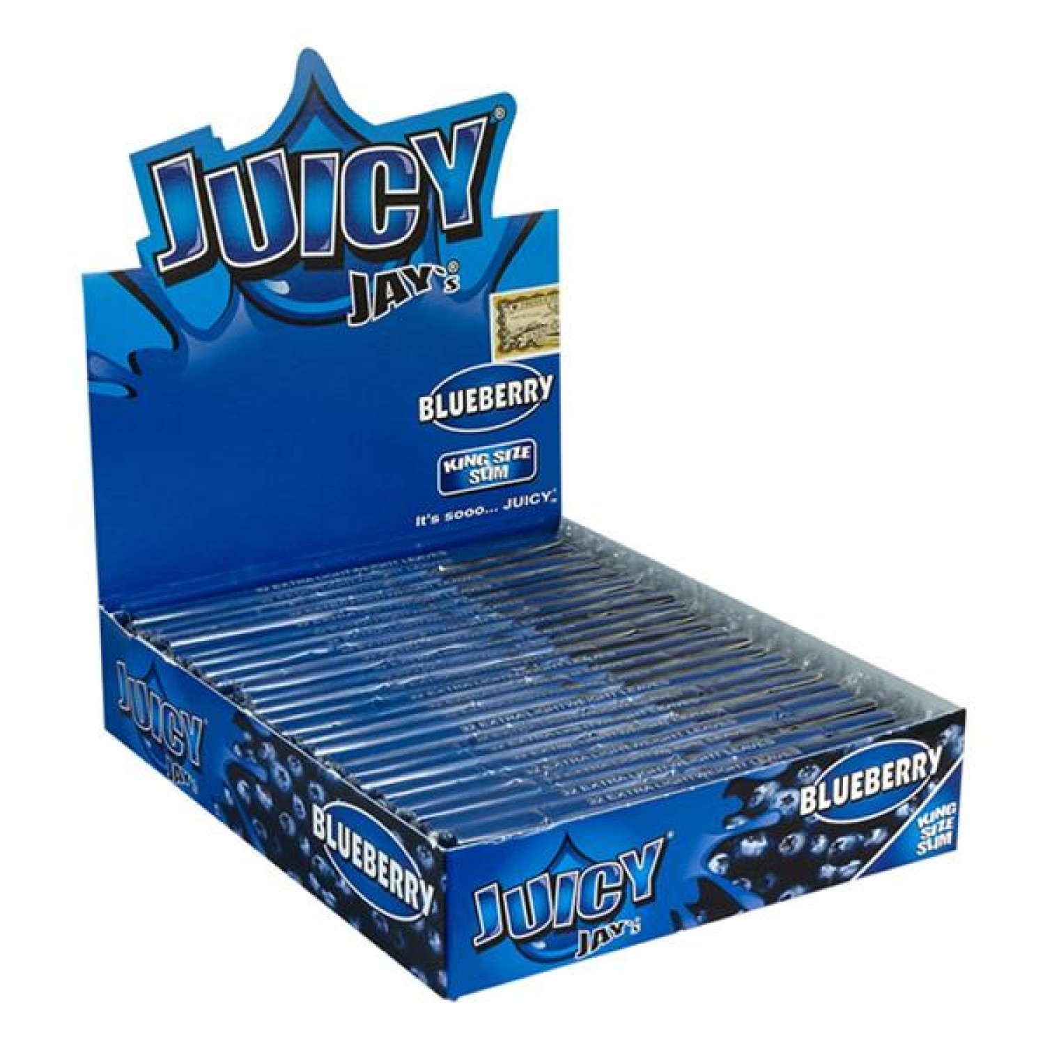 Juicy Jay’s King Size Slim Papier – Blueberry Juicy Jay’s King Size Slim Papier – Blueberry