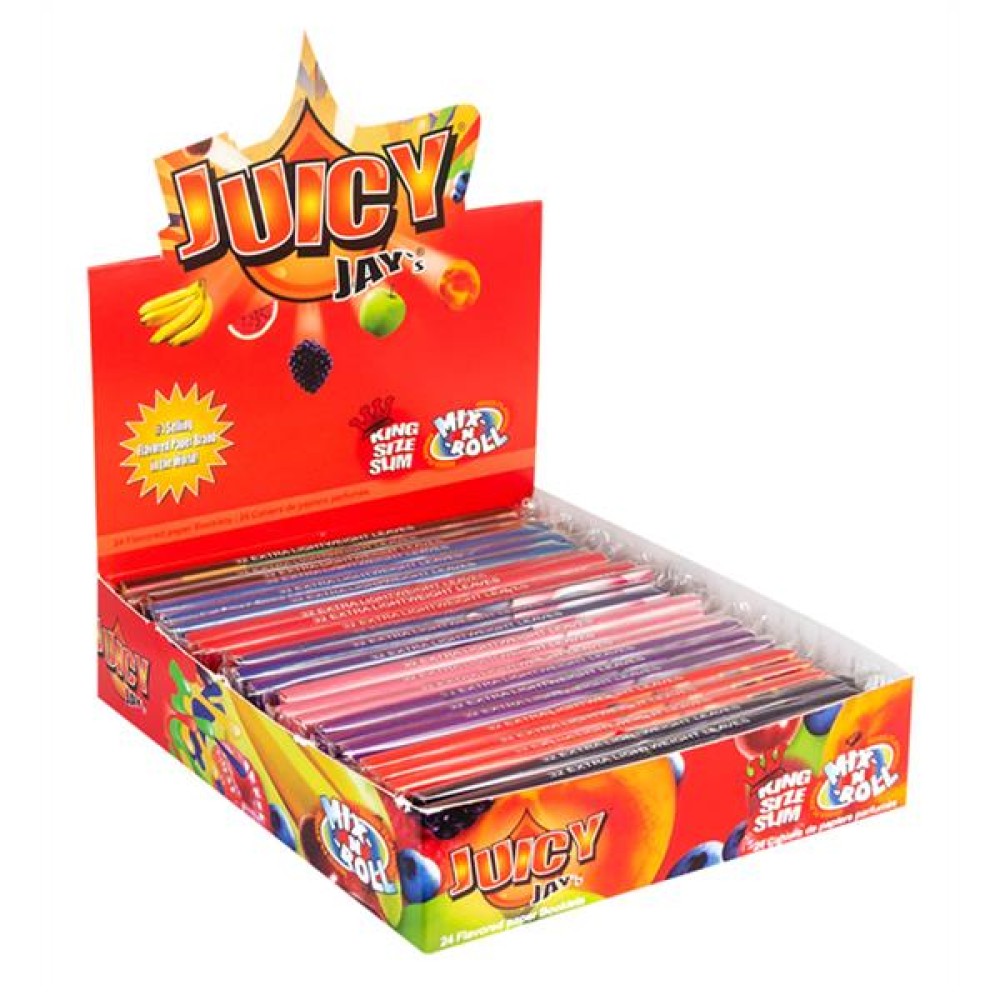 Juicy Jay’s King Size Slim – Mixed ’n Roll