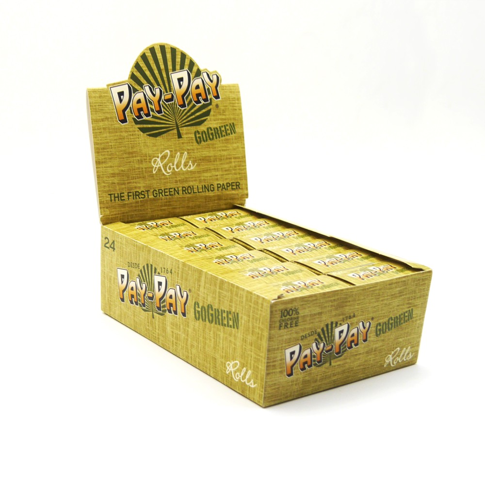 Pay-Pay GoGreen Slim Rolls ungebleicht VE24