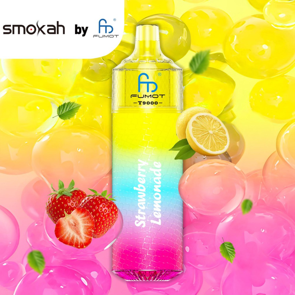 Smokah Fumot T9000 – Strawberry Lemonade