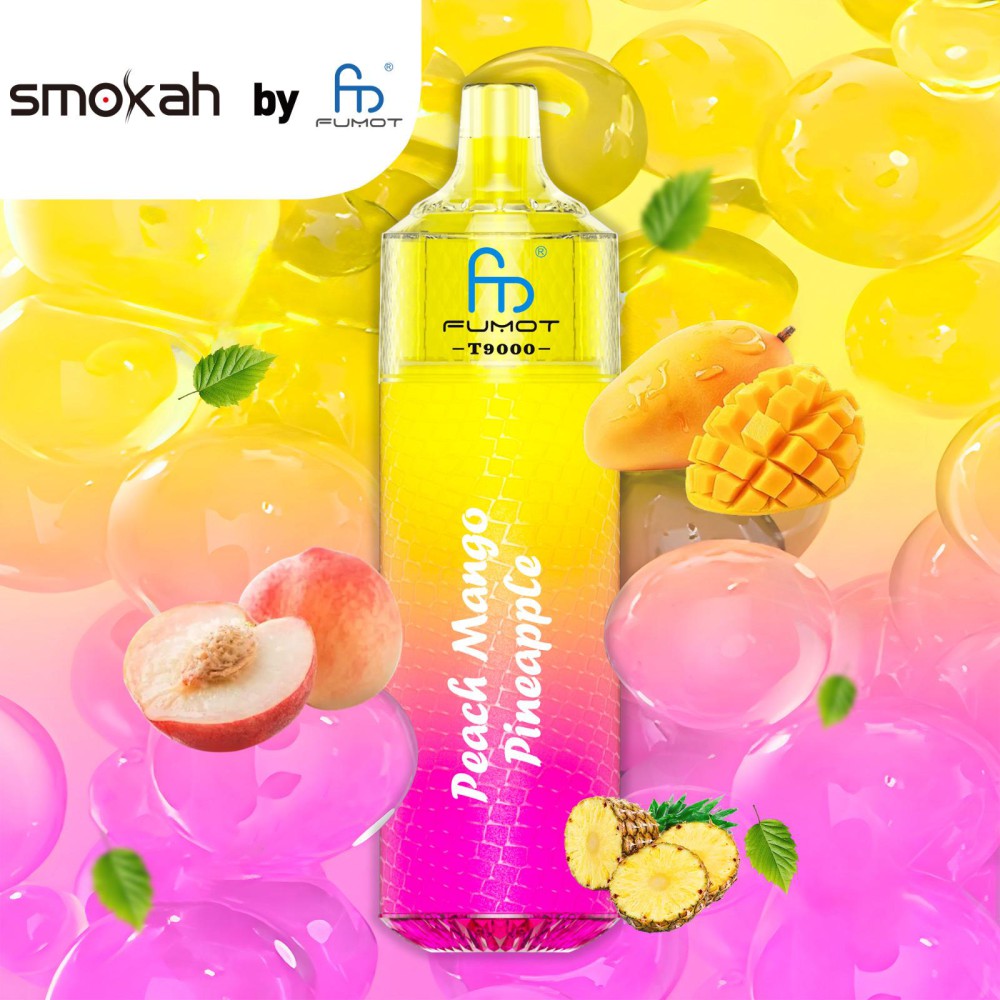 Smokah Fumot T9000 – Peach Mango Pineapple
