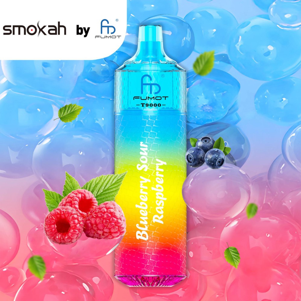 Smokah Fumot T9000 – Blueberry Sour Raspberry