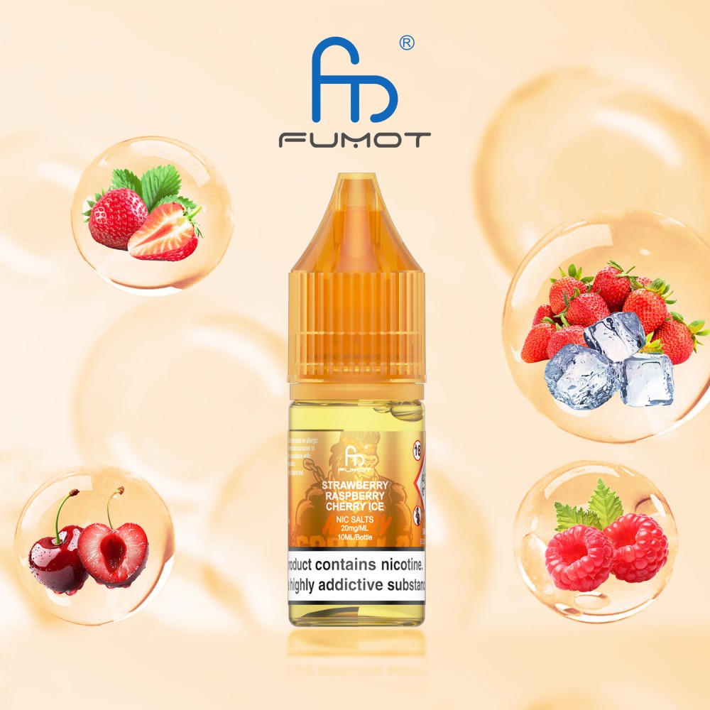 RandM Liquid Strawberry Raspberry Cherry Ice 10ml - 20mg/ml Nikotinsalz RandM Liquid Strawberry Raspberry Cherry Ice 10ml - 20mg/ml Nikotinsalz