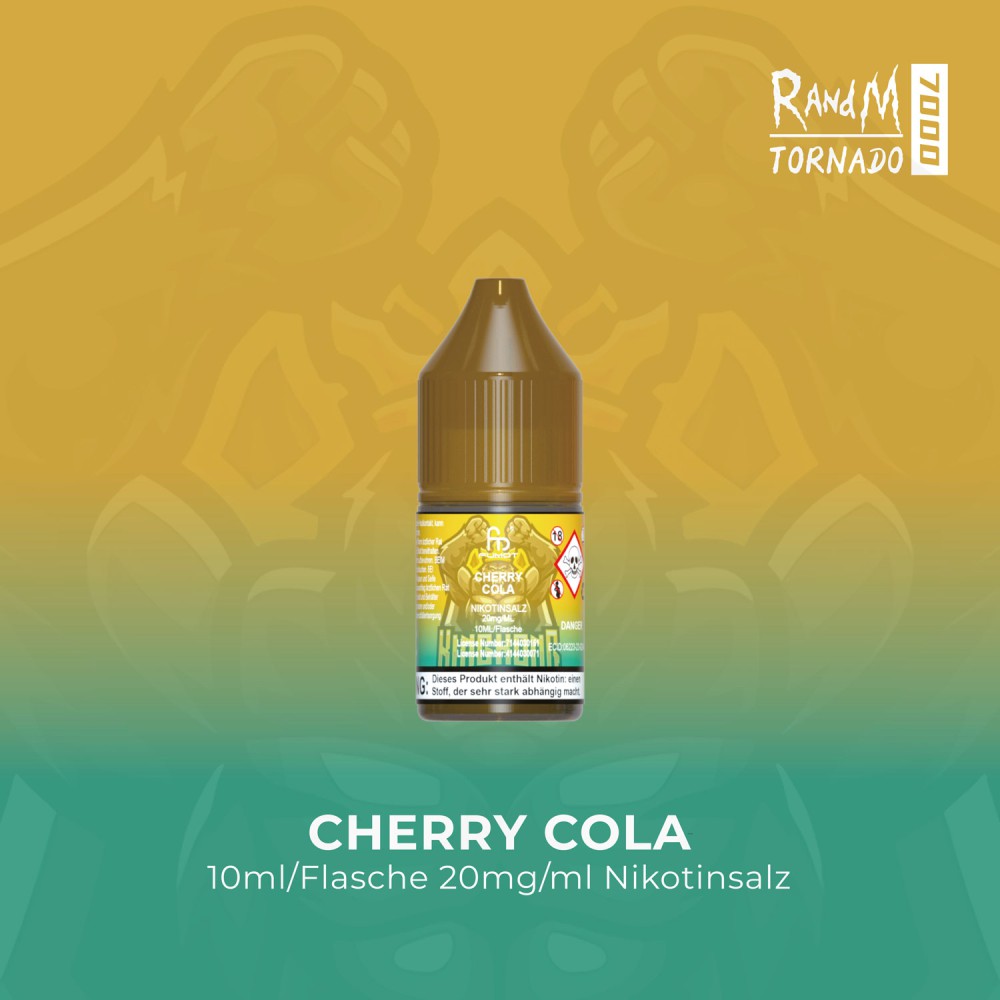 RandM Liquid Cherry Cola 10ml/Flasche 20mg/ml Nikotinsalz