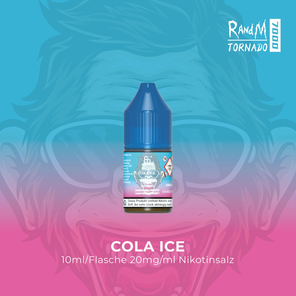 RandM Liquid Cola Ice 10ml/Flasche 20mg/ml Nikotinsalz