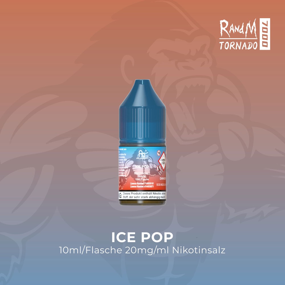 RandM Liquid Ice Pop 10ml/Flasche 20mg/ml Nikotinsalz