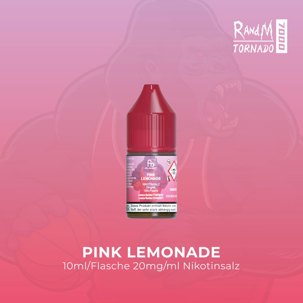 RandM Liquid Pink Lemonade 10ml/Flasche 20mg/ml Nikotinsalz