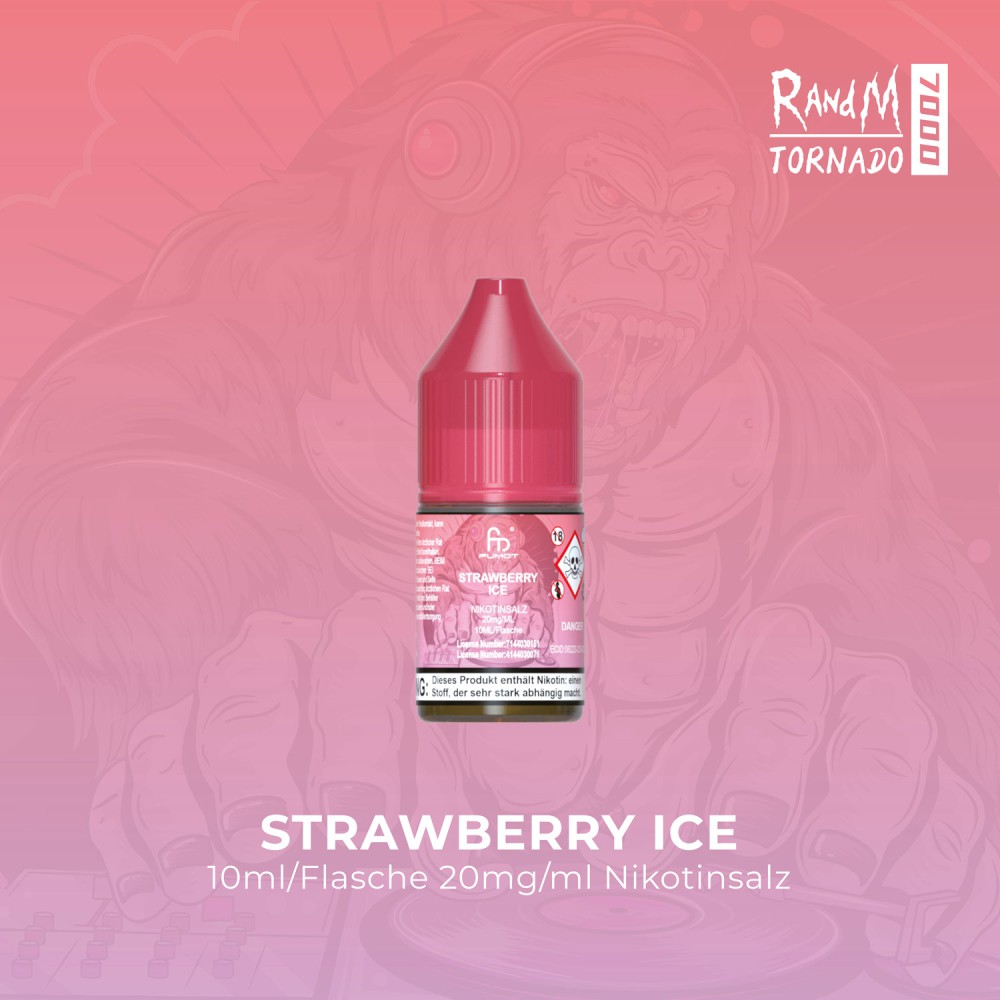 RandM Liquid Stawberry Ice 10ml - 20mg/ml Nikotinsalz