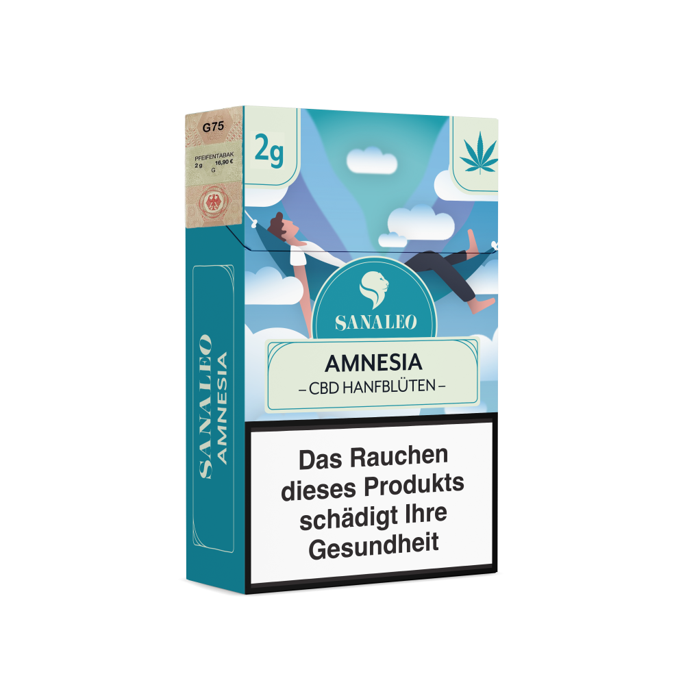 Sanaleo CBD Hanfblüten "Amnesia" 2g