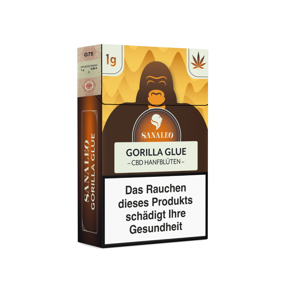 Sanaleo CBD Hanfblüten "Gorilla Glue" 1g