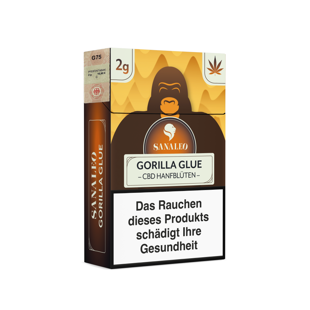 Sanaleo CBD Hanfblüten "Gorilla Glue" 2g 