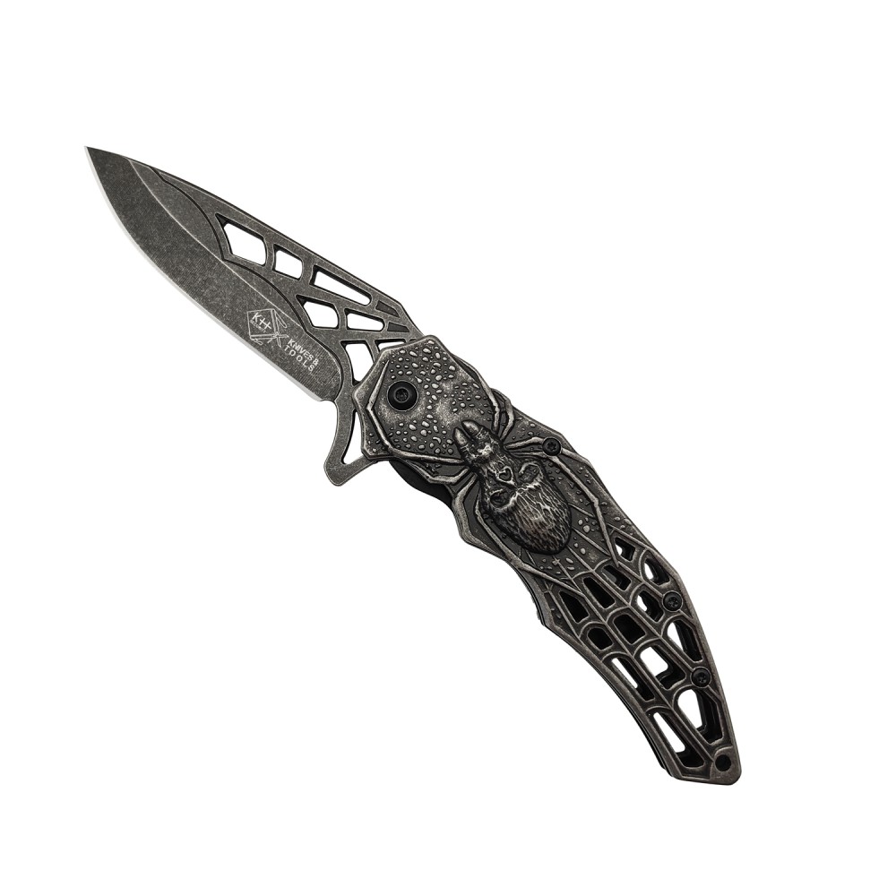 Messer Spider Schwarz