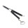 Schlüsselanhänger Butterfly Taschenmesser schwarz