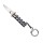 Schlüsselanhänger Butterfly Taschenmesser silber