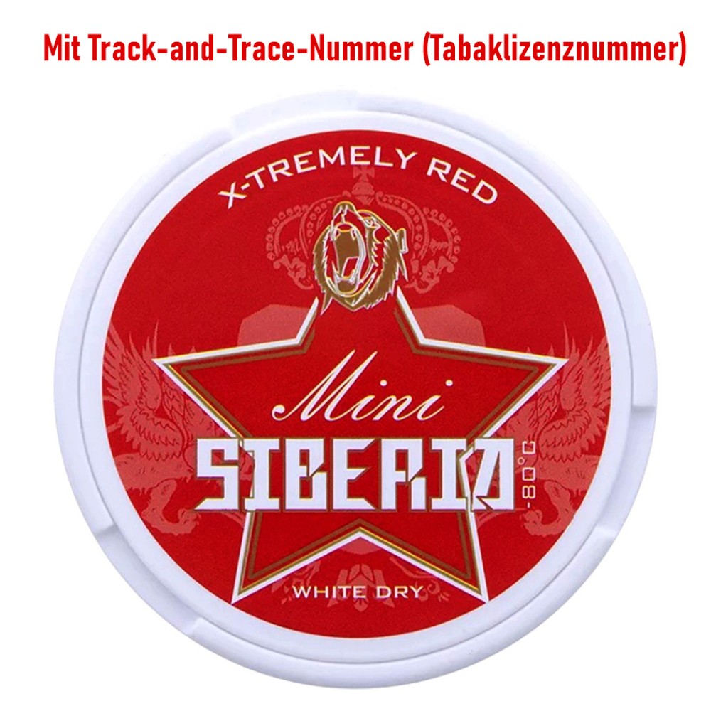 Kautabak Siberia X-tremely Red Mini White Dry 