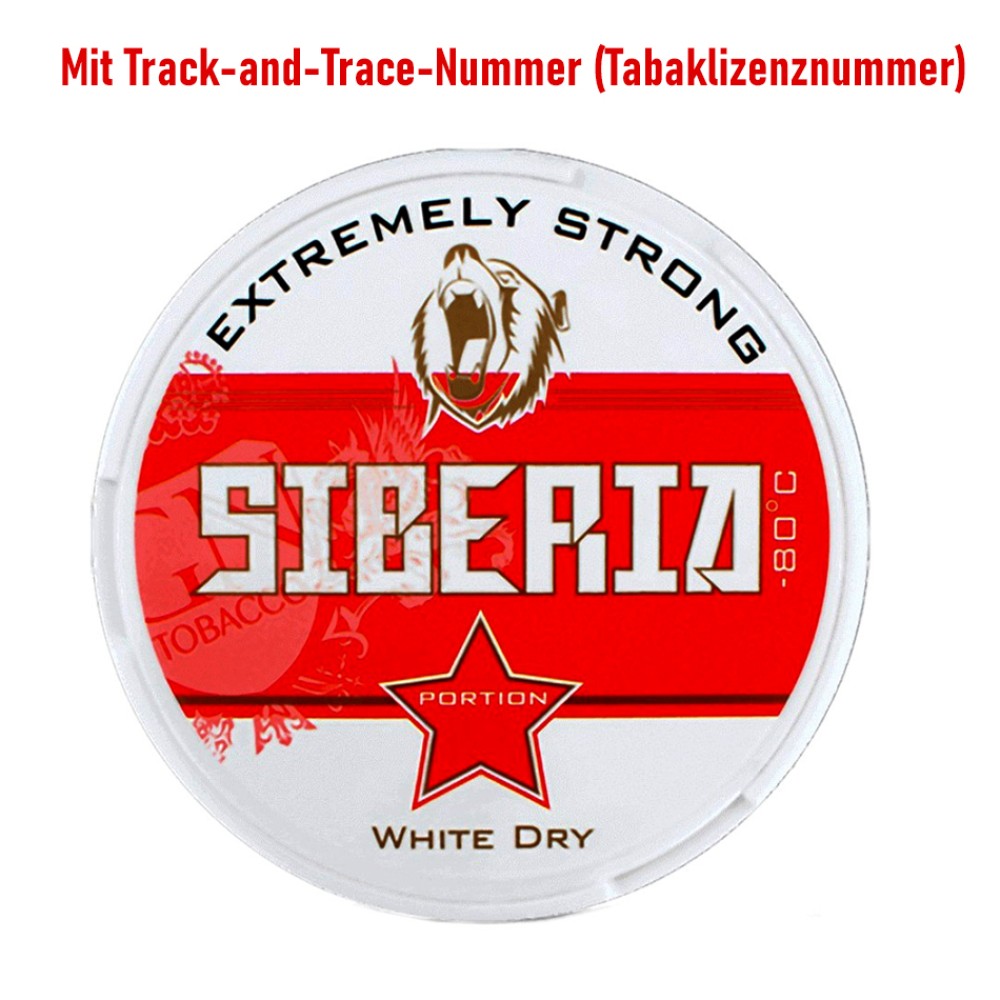  Kautabak Siberia X-tremely Red  White Dry