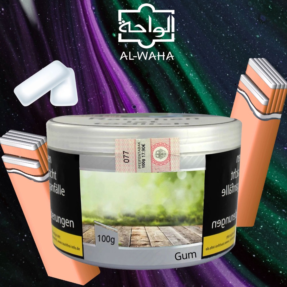 Al Waha Tabak Base Gum 100g 