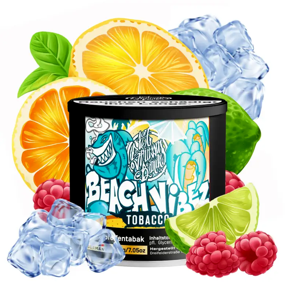 187 Strassenbande Tabak " BEACH VIBEZ " 200g, EVK 26,90€