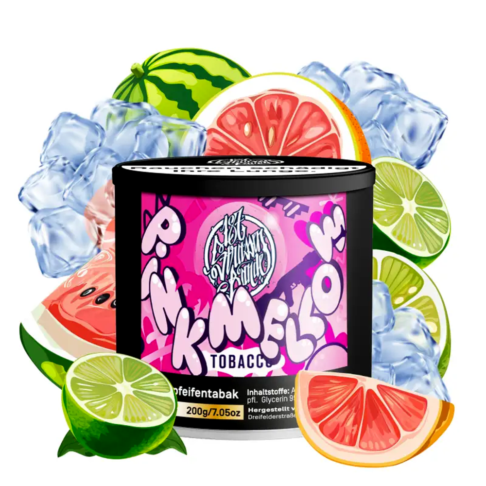 187 Strassenbande Tabak "PINK MELLOW" 200g, EVK 26,90€