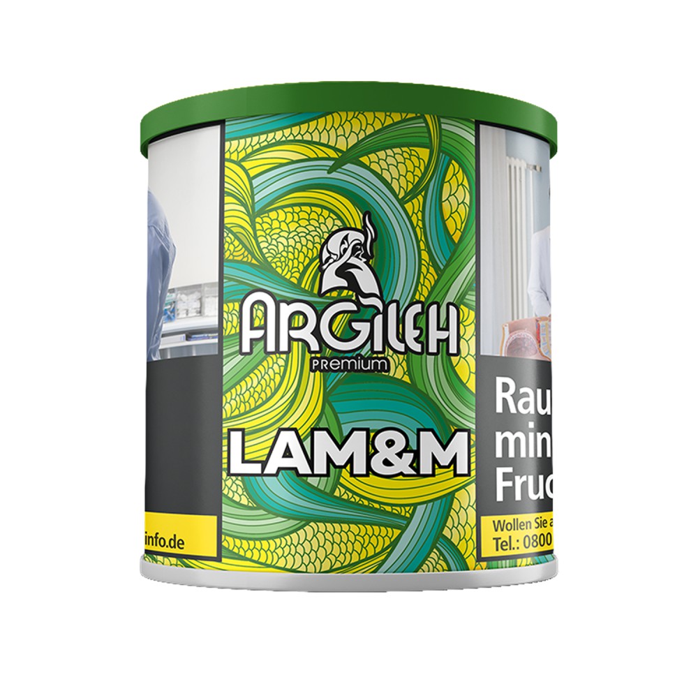 Argileh Tabak "LAM & M" 200g. EVK 26,90€