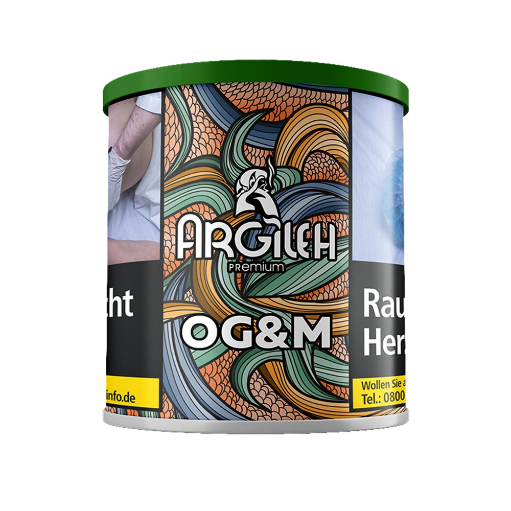 Argileh Tabak "OG & M" 200g. EVK 26,90€