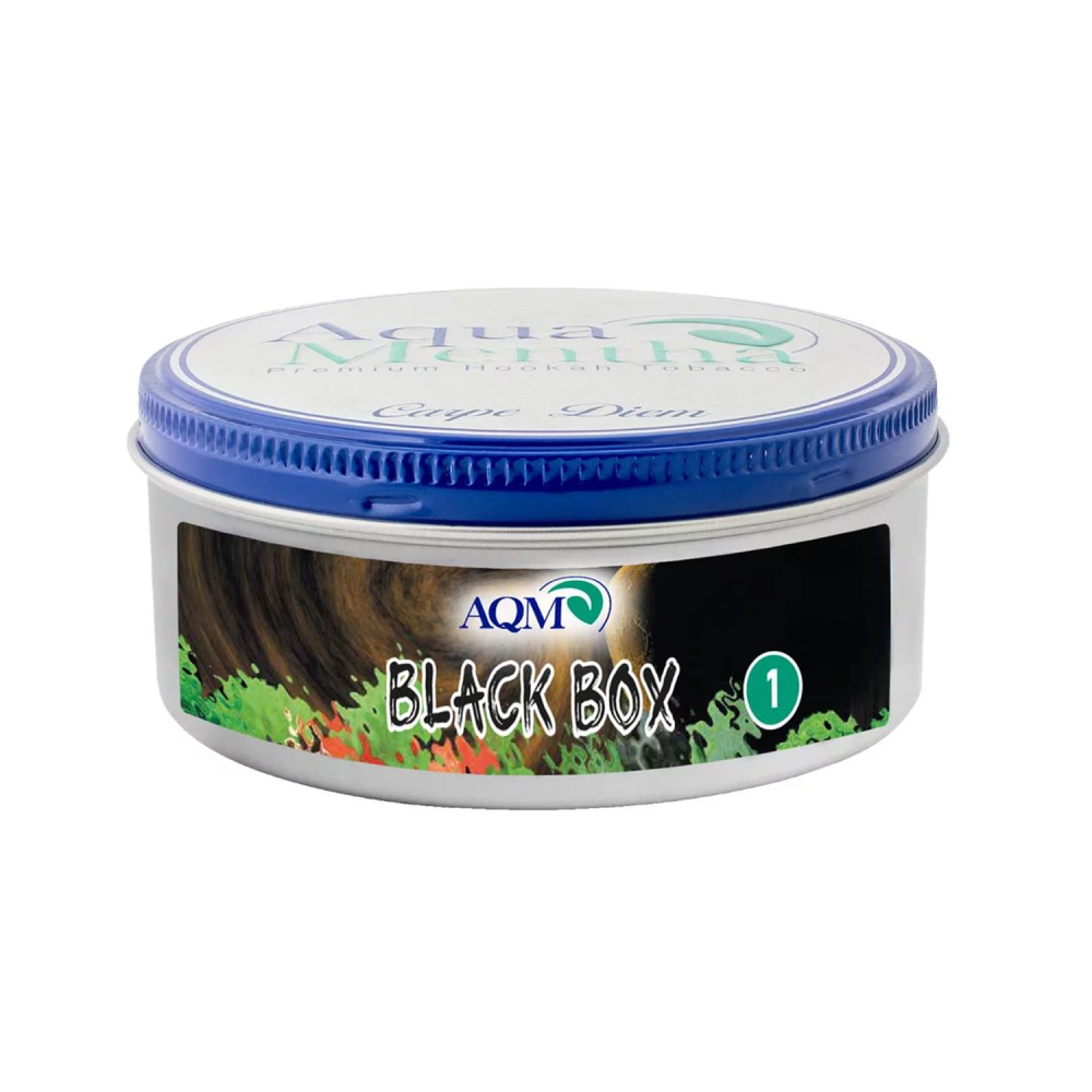 Aqua Mentha Tabak "Black Box" 200g. EVK 26,90€