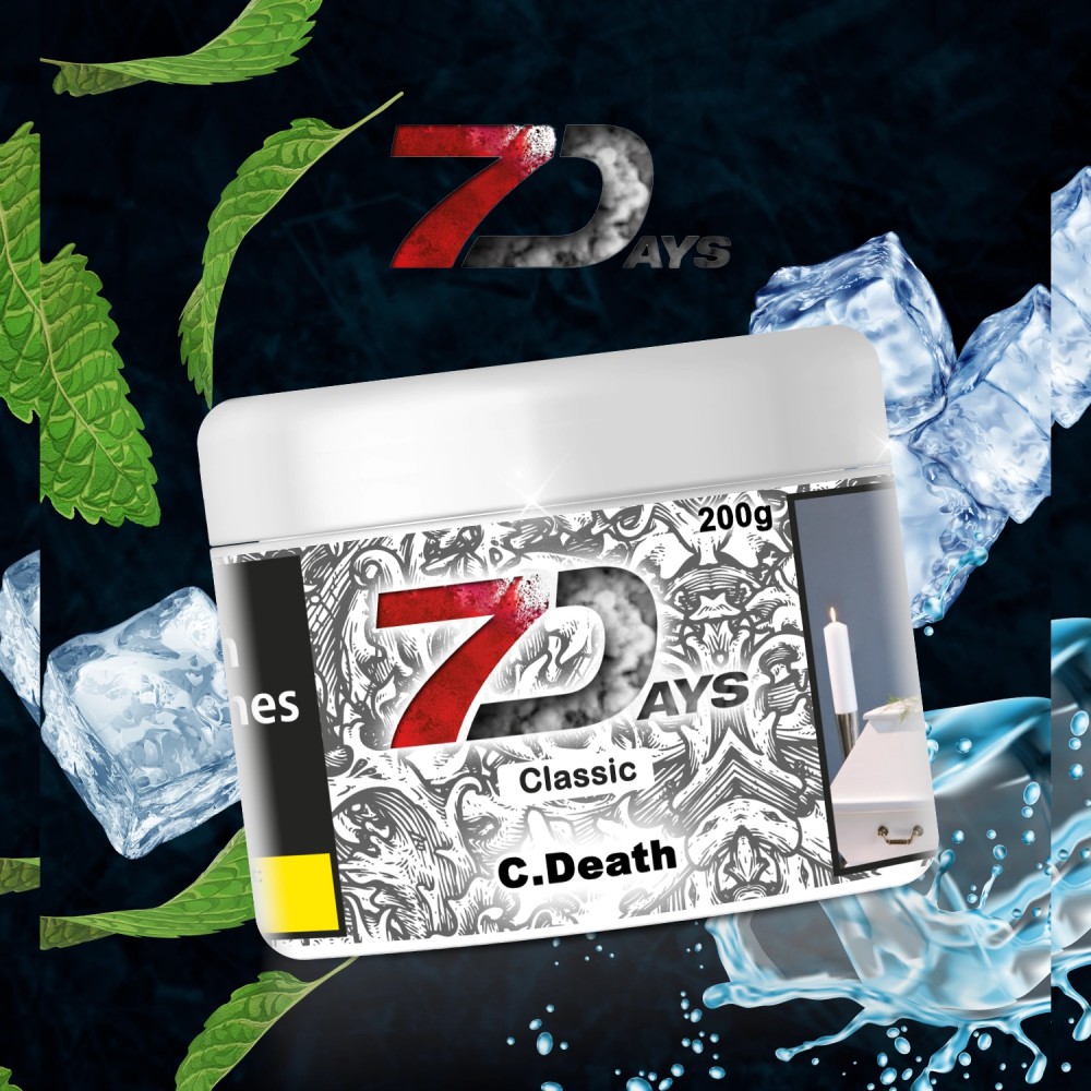 7DaysTabak " Classic C. Death " 200g. EVK 24,90€