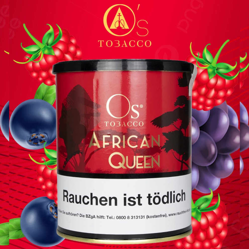 OS Tabak African Queen 200g. EVK 26,90€