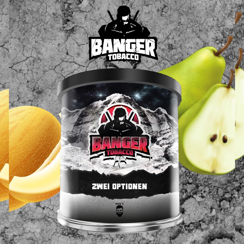 Banger Tabak  "Zwei Optionen" 200g -  EVK 26,90€