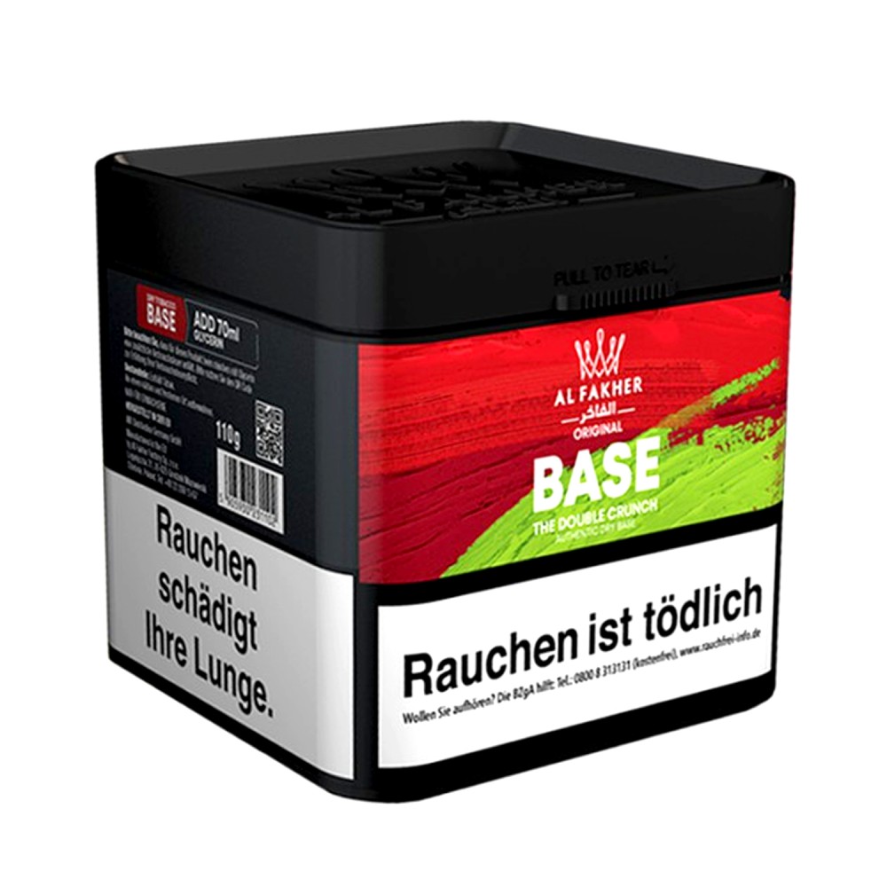 AL Fakher Tabak Base The Double Crunch 110g  - EVK 17,90€