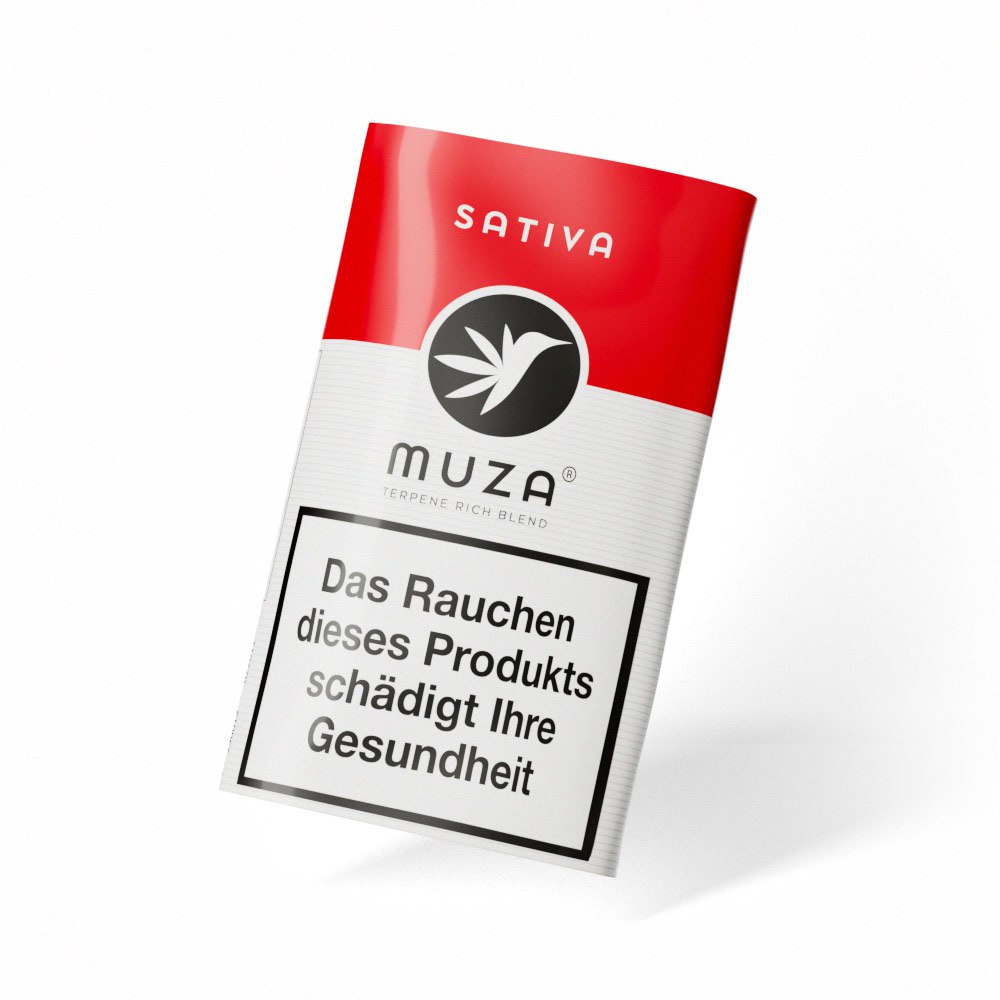 Muza Kräutermischung mit Terpenen nikotinfrei "Sativa " 20g Päckchen KVP 11,95€   