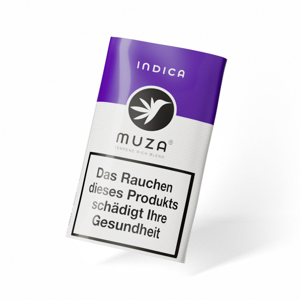 Muza Kräutermischung mit Terpenen nikotinfrei " Indica " 20g Päckchen KVP 11,95€   