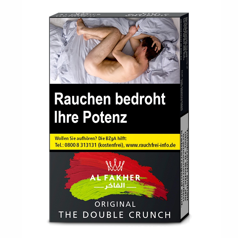 Al Fakher Tabak The Double Crunch 25g Ve10