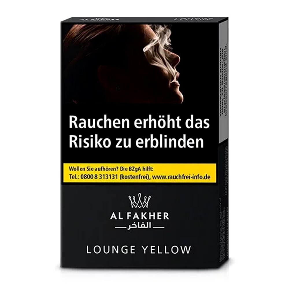 Al Fakher Tabak Lounge Yellow 20g VE10 , EVK 2,50€ 