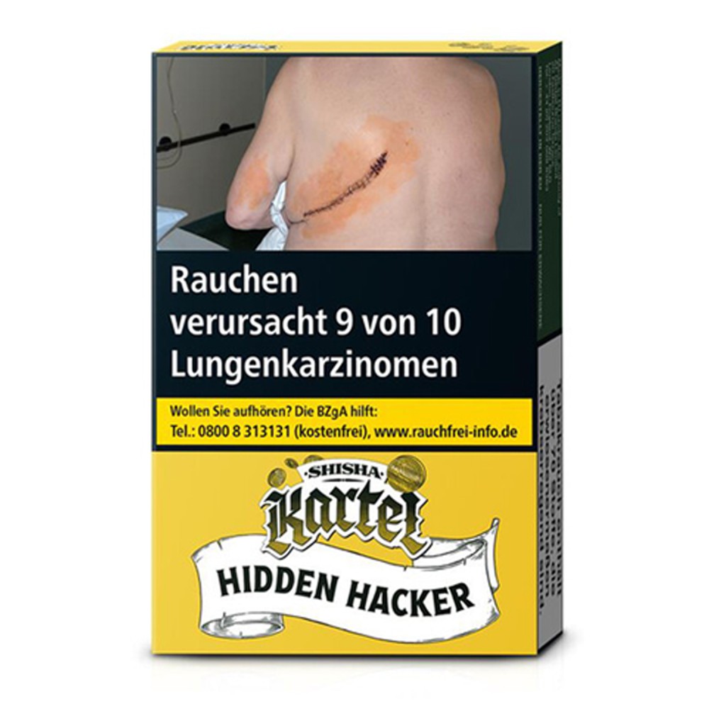 Shisha Kartel HIDDEN HACKER 25g VE10