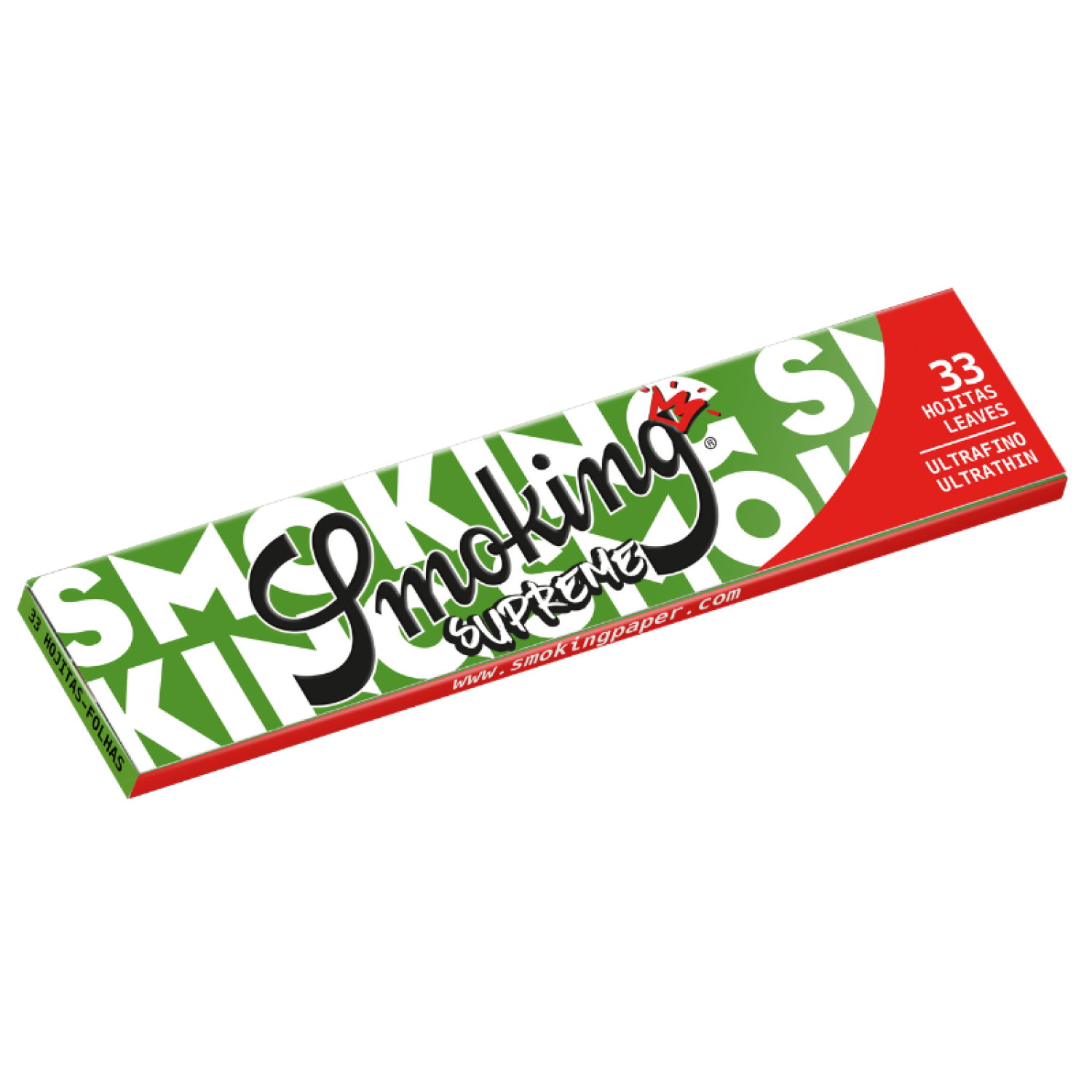 Smoking Supreme King Size Slim Papier 50er Box a 33 Blatt 