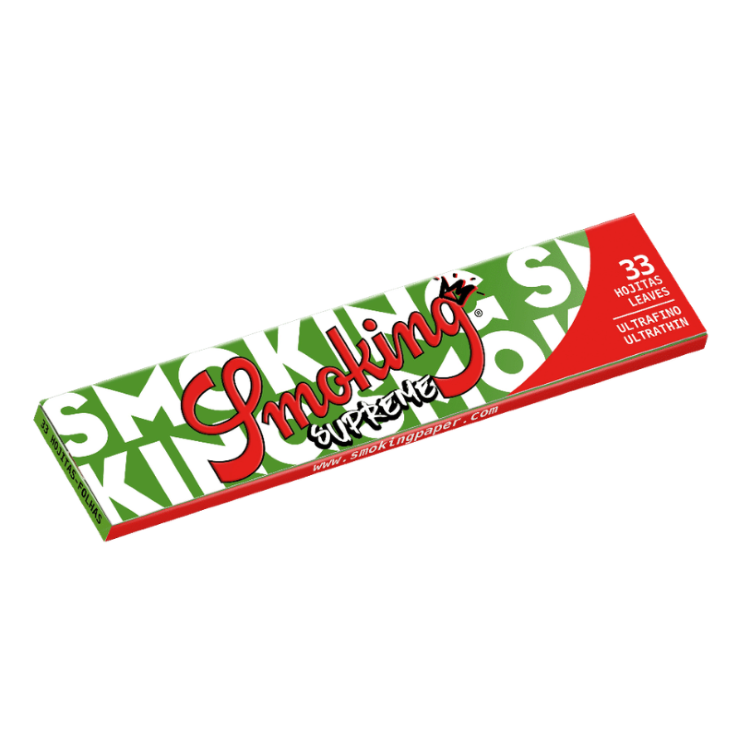 Smoking Supreme King Size Slim Papier 50er Box a 33 Blatt 