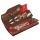 Smoking Supreme BROWN Unbleached King Size Paper + Tips 24er Box , a34 Blatt & 34 Filtertips